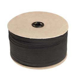 Elastic 7mm negru metraj