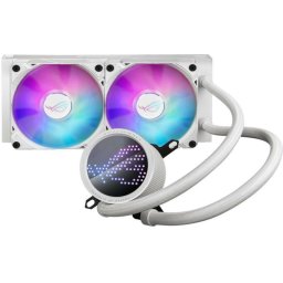 ROG RYUO III 240 ARGB White Edition, 2 ventilatoare de 120 mm