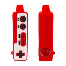 Urban Crew Pipa silicon/sticla Console Controler rosu 10,5cm