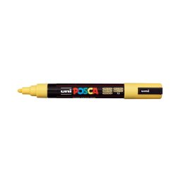 Marker universal UNI PC-5M Posca, 1.8-2.5 mm, galben pai