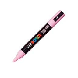 Marker universal UNI PC-5M Posca, 1.8-2.5 mm, roz deschis