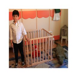 Tarc de joaca pliabil din lemn - Mesterel