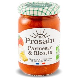 Sos BIO de rosii cu ricotta si parmezan Prosain