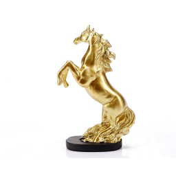Statueta "Horse" Gold in rasina ComfortTravel Luggage