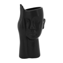 Vaza decorativa "Mind" neagra ComfortTravel Luggage