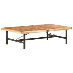 Masuta de cafea, 142x90x42 cm, lemn masiv de acacia GartenMobel Dekor