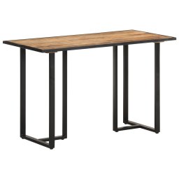 Masa de bucatarie, 120 cm, lemn de mango nefinisat GartenMobel Dekor