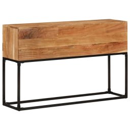 Masa consola, 120x30x75 cm, lemn masiv de acacia GartenMobel Dekor