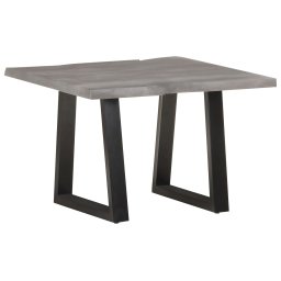 Masa de cafea, muchii naturale, 60x60x40 cm, lemn masiv acacia GartenMobel Dekor