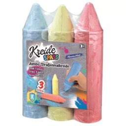 Cretă de asfalt Jumbo, 19 cm - 3 buc