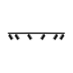 Spot pentru baie TURYN 6xGU10/10W/230V IP44 negru