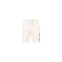 ALPHA INDUSTRIES Pantaloni portocaliu / alb
