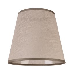 Abajur de rezervă pentru lustră LORENZO E27 d. 16 cm bej