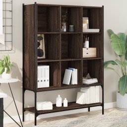 Biblioteca, stejar maro, 102x30x141,5 cm, lemn prelucrat GartenMobel Dekor