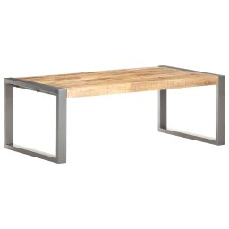 Masuta de cafea, 110x60x40 cm, lemn de mango nefinisat GartenMobel Dekor