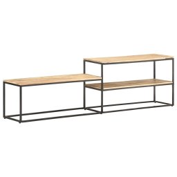 Comoda TV, 180x30x50 cm, lemn de mango brut GartenMobel Dekor