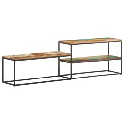 Comoda TV, 180x30x50 cm, lemn masiv de acacia GartenMobel Dekor