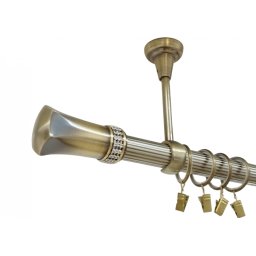 Galerie tavan simpla PLUTON CRYSTAL STRIAT /25 - aur antic