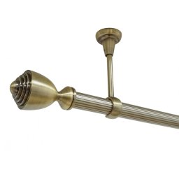 Galerie tavan fara inele PALACIO striat /25 - aur antic