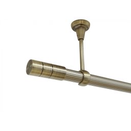 Galerie tavan fara inele CYLINDRU striat /25 - aur antic