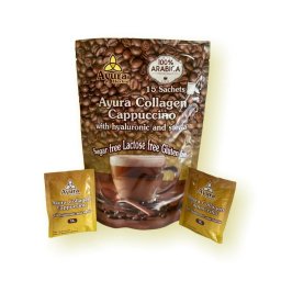 Ayura Coffee mix cu Colagen și acid hialuronic (15g x 15 plicuri )