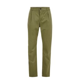 WE Fashion Pantaloni eleganți oliv