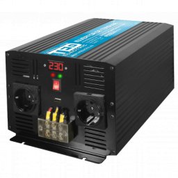 Invertor Auto 12V 220V, Putere Convertor 4000W cu Unda Sinusoidala Pura, TED Electric TED000415