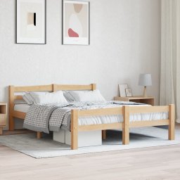 Cadru de pat, 120x200 cm, lemn masiv de pin GartenMobel Dekor