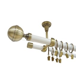 Galerie tavan KULA LUX - 25/19 - alb/aur antic