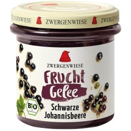 Jeleu de coacaze negre fara gluten bio 160g