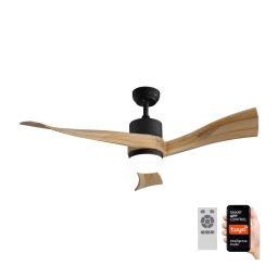 Ventilator LED dimabil Immax NEO 07136-B SOFISTICADO LED/18W/230V Wi-Fi Tuya + telecomandă