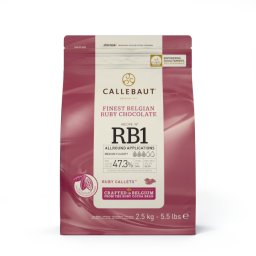 Ciocolata RUBY 47.3%, 2.5 Kg, Callebaut