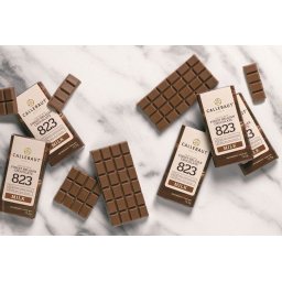 Mini Tablete Ciocolata cu Lapte Napolitans NAP 823, set 75 buc, Callebaut
