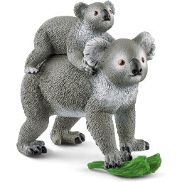 Schleich Wild Life 42566 Koala Mother with Baby