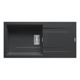 Chiuveta granit KARTESIO PLUS 100x50 1B 1D Black 070135311