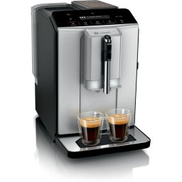 Espressor automat Bosch TIE20301,1300 W, 1.4 L, 15 bar, Negru/Argintiu