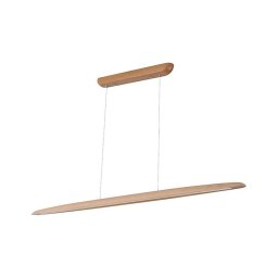 Lustră LED pe cablu LED/22W/230V 4000K 130 cm fag/lemn masiv
