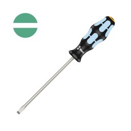 surubelnita dreapta INOX 1,2 6,5 6 150 105 mm WERA 3334 cu varf Lasertip si maner Kraftform Plus antirostogolire 05032005001