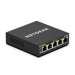 Switch NetGear ProSAFE GS305E, 5 porturi Gigabit Smart Managed Plus, Desktop