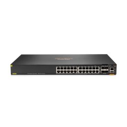 Aruba 6300F 24-port 1GbE Class 4 PoE and 4-port SFP56 Switch (JL666A)