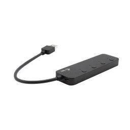 Hub USB USB 3.0 HUB metalic 4 porturi Pornit/Oprit