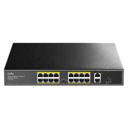 Switch FS1018PS1, Cudy, 16 porturi, 200W, Negru
