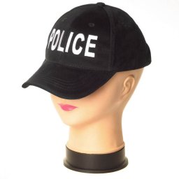 Șapcă pentru copii Police neagră