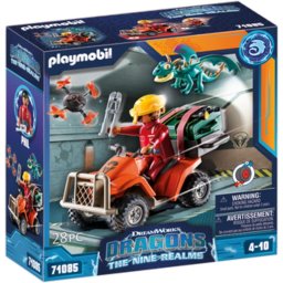 PLAYMOBIL 71085 Dragons: The Nine Realms - Icaris Quad & Phil Construction Toy