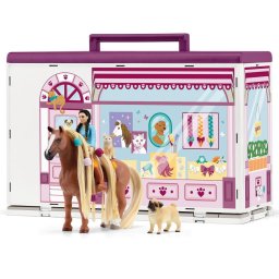 Schleich Horse Club Sofia's Beauties animal salon, play building