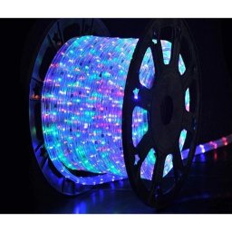 Furtun luminos LED 10 metri cu jocuri de lumini, diverse culori