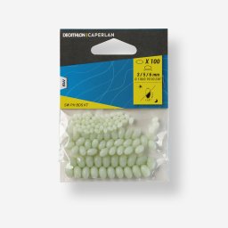 Kit 100 perle fosforescente pescuit surfcasting