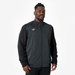 Bluză de trening Fotbal Essential Negru-Gri Damă