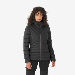 Geacă din puf Trekking la munte MT500 -10°C Material nevopsit Damă