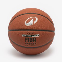 Minge de baschet FIBA mărimea 7 - CONTROL MATCH BT500 Maro